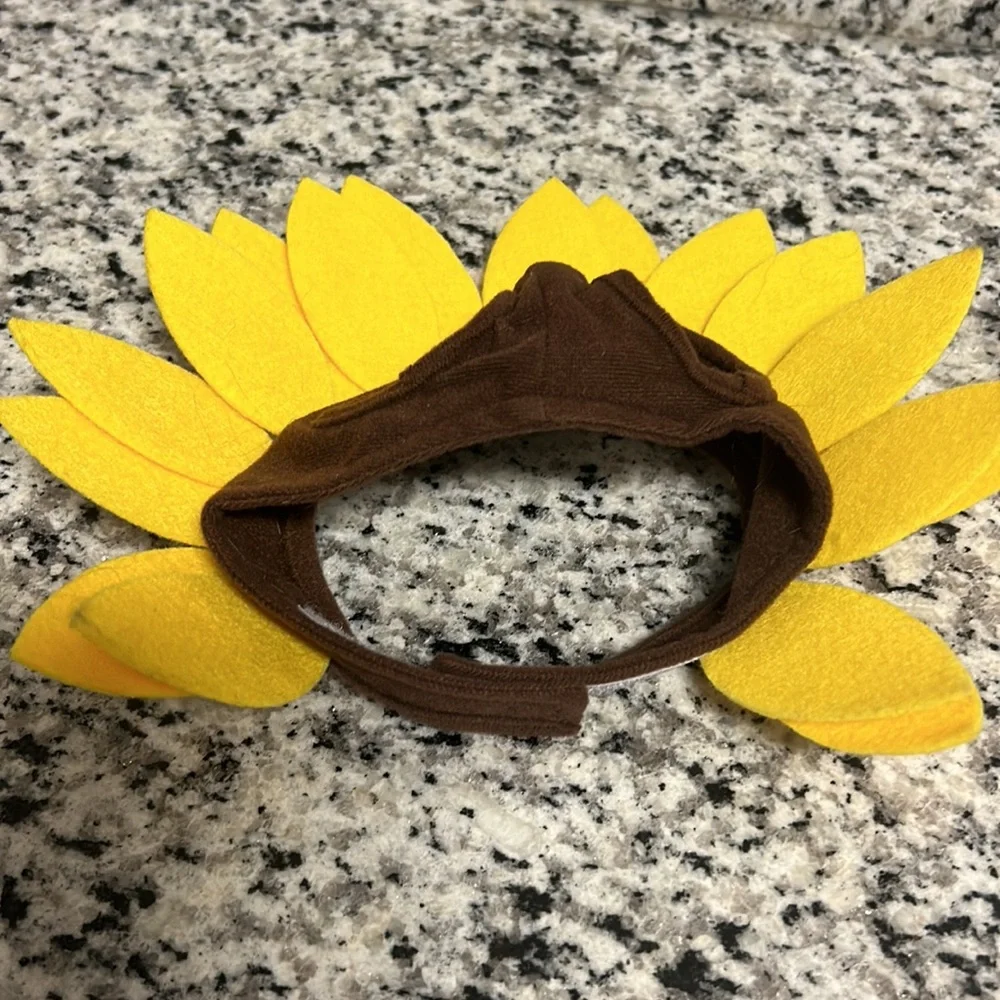 Flower Pet Costume Hat